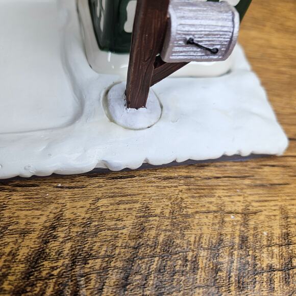 Christmas Holiday Salt Pepper Shaker set with base House Truck and Tree - Picture 7 of 11